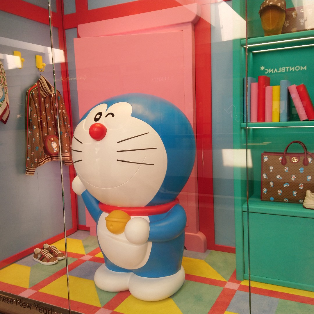 Gucciとドラえもんのコラボかぁ！