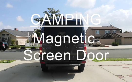 Fiberglass Magnetic Screen Door for French Door