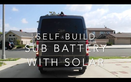 Sub Battery System with solar panel